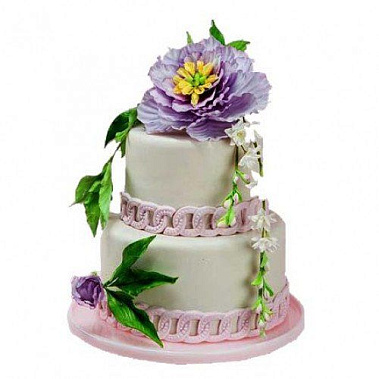Торт Свадебный цветок купить - сладкоежкин.рф